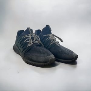 Adidas Tubular Radial ‘Core Black’ Suede Sneaker